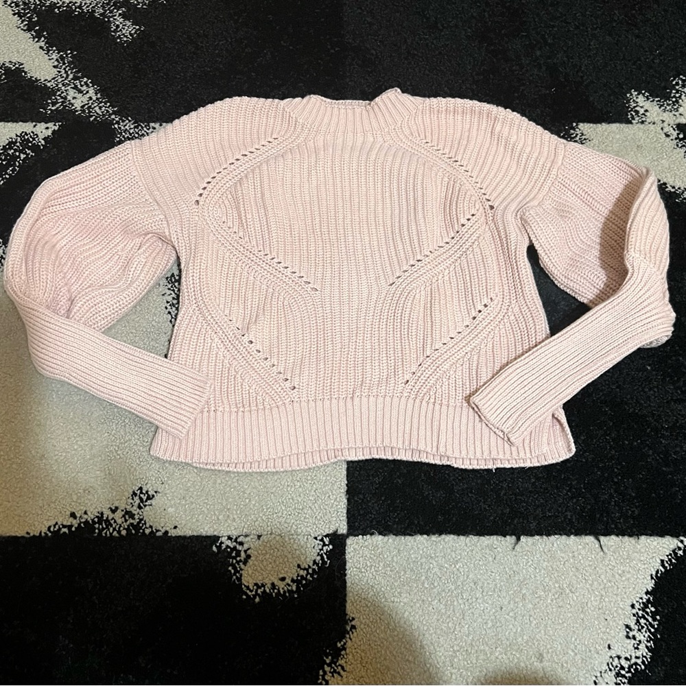 Joie xxs sweater oversized  light pink so pretty !